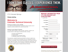 Tablet Screenshot of colosprings.coloradotech.edu